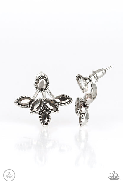 A Force To BEAM Reckoned With - Silver - Paparazzi Earrings