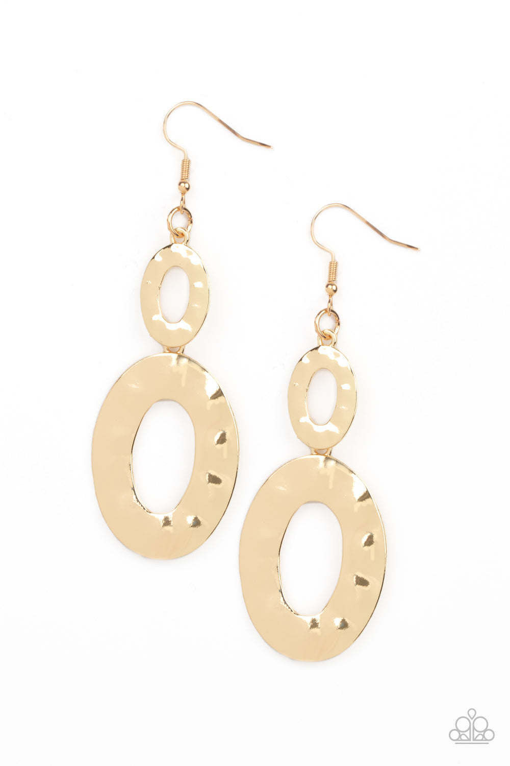 Bring On The Basics - Gold - Paparazzi Earrings