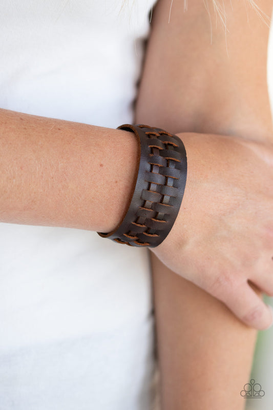 Country Life - Brown - Paparazzi Bracelet