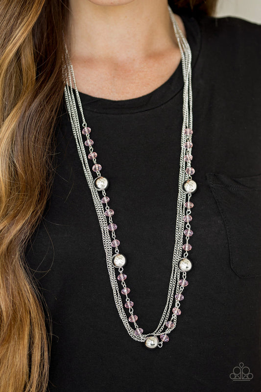 High Standards - Pink - Paparazzi Necklace