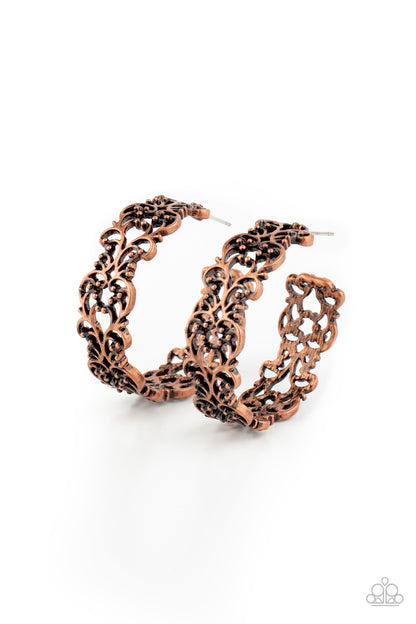 Laurel Wreaths - Copper - Paparazzi