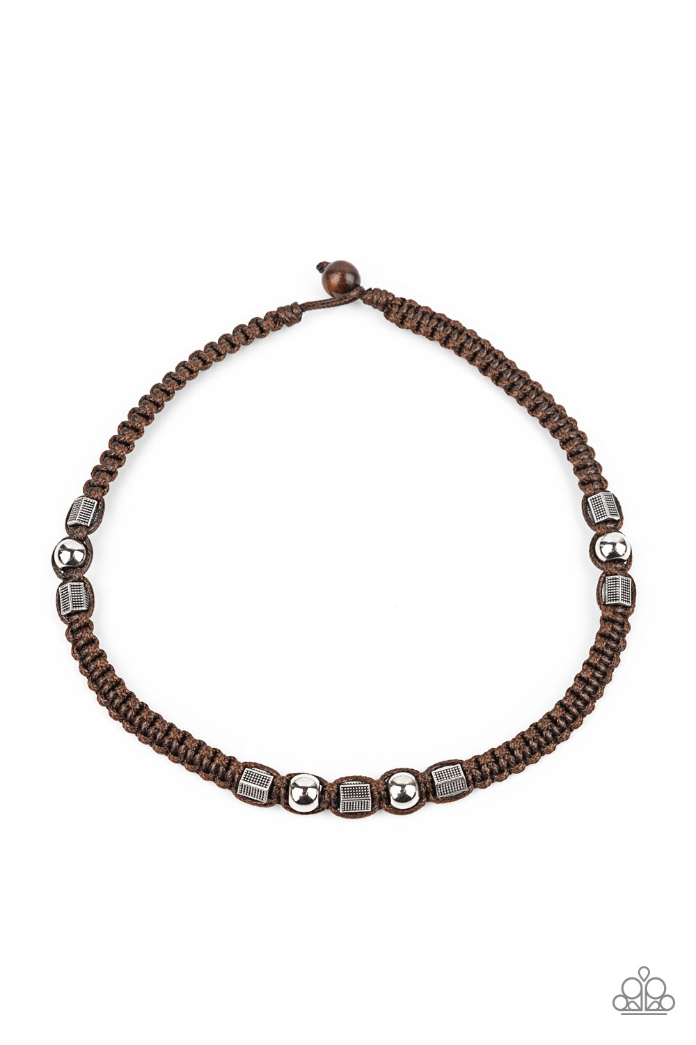 Take a Trek - Brown - Paparazzi Mens Necklace