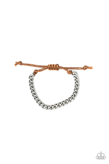 Tiebreaker - Silver - Paparazzi Bracelet