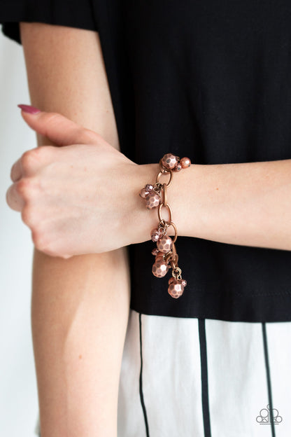 Make Do In Malibu - Copper - Paparazzi Bracelet