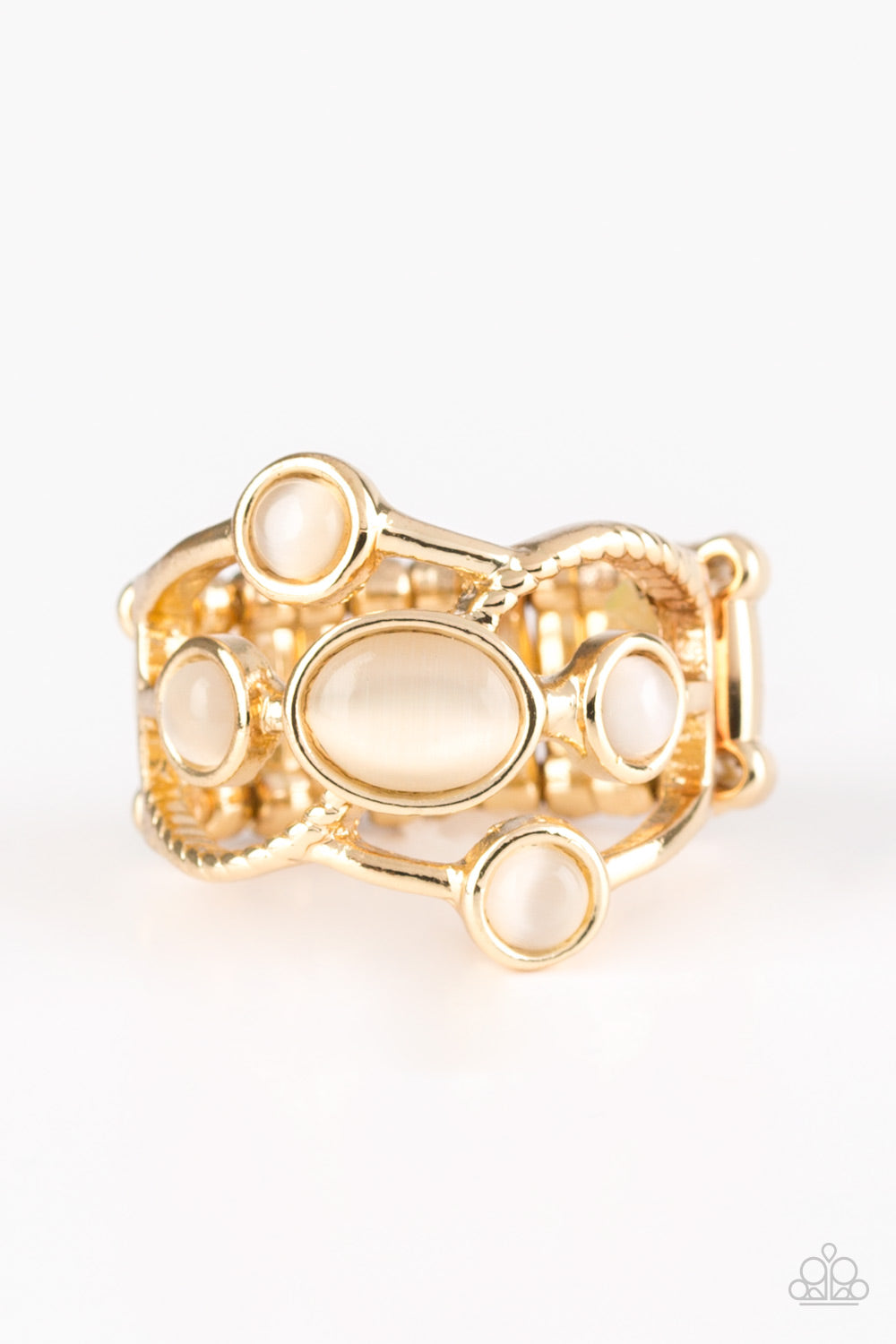 Moon Mood - Gold - Paparazzi Ring