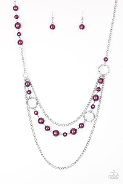 Party Dress Princess - Purple - Paparazzi Necklace