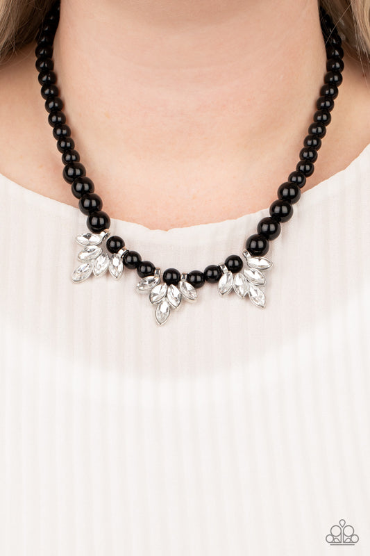 Society Socialite - Black - Paparazzi Necklace